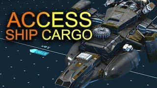Starfield How To Access Ship Cargo