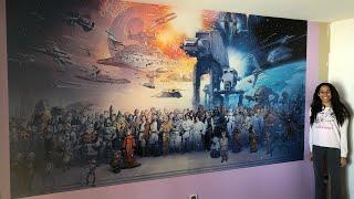 How To Install Star Wars Mural - Sure Strip