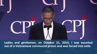 Nguyen Van Hai 2013 IPFA Acceptance Speech November 25, 201