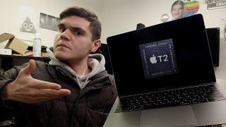 Macbook A1932 (Air 2018) не включается / Моя война с T2