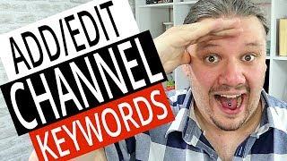 How To Add Edit Channel Tags Keywords in NEW YouTube Studio [NEW METHOD]