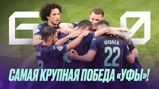 6:0 – самая крупная победа ФК «Уфа»! Новый рекорд.