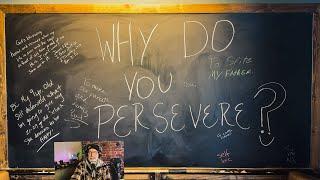 Why do you persevere? #life #persevere #jesus