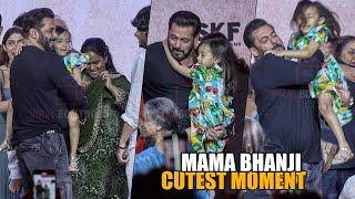 Salman Khan ने Niece Ayat को गोद में उठा लिया | Cutest Mama Bhanji Moment