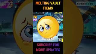 MELTING VAULT ITEMS RETURN #shorts #shortvideo #viral #viralshorts #mggamers #meltingvaultevent