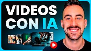 Cómo crear Vídeos para Youtube con IA  Tutorial Invideo 2024