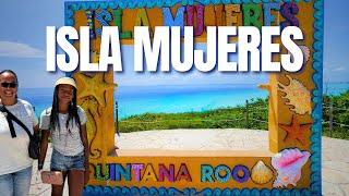 ISLA MUJERES: Day 2 Vlog • Exploring: FERRY + Golf Cart