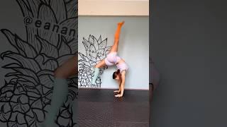 Easy Front Walkover  #gymnast #tutorial #eananas #gymnastics