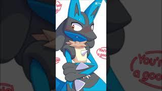 Lucario x cinderace️‍ shape of you