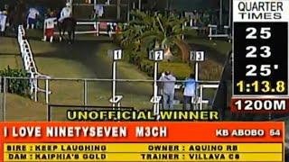 I LOVE NINETYSEVEN - MMTCI RACE 2 - FEBRUARY 4, 2020 - BAYANG KARERISTA HORSE RACING AT METRO TURF