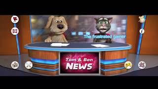 The frustrated gamer is Tom in talking news and Ben is insulting Brandon 