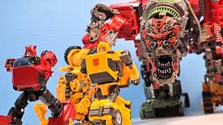 Cliff & Bee: Devastator - Transformers Stop Motion