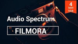 HOW TO MAKE AUDIO SPECTRUM IN WONDERSHARE FILMORA 9 | WONDERSHARE | AudioSpectrum Filmora Tutorials