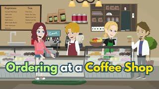 Ordering at a Coffee Shop English Speaking: How to Order Coffee in English Conversation