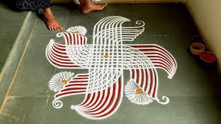 Easy padikolam designs| Simple muggulu designs| easy rangoli designs| Beginners kolam