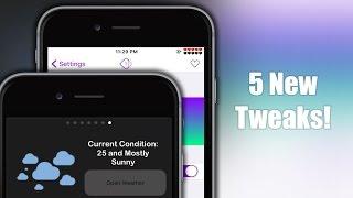 TOP 5 NEW cydia tweaks - iOS 9.3.3 #3