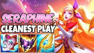 CLEANEST SERAPHINE PLAY - BUFFED FULL AP SERAPHINE GAMEPLAY | Build & Runes -League of Legends
