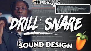 HOW TO MAKE DRILL SNARES & HI HATS FROM SCRATCH - Drill Sound Design Tutorial