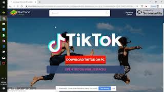 How to download tik tok  on pc