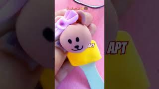 clay bookmark #clayart  #youtubepartner #diy #shorts #apt