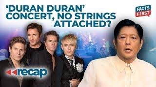 Duran Duran party kay BBM, may kapalit kaya?