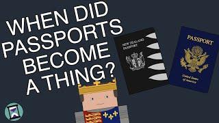 When Did Passports Become a Thing? (Short Animated Documentary)