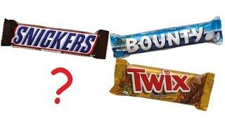 Товар заменитель: Snikers.TWIX.Bounty.