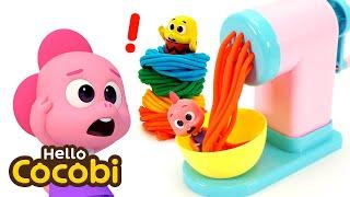 Learn Colors with Play-Doh SpaghettiEducation Videos For Kids | Hello Cocobi