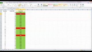 How To... Use Basic Conditional Formatting with an IF Statement in Excel 2010