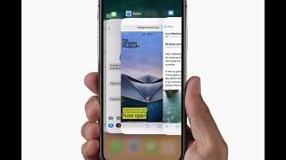 iPhone X: how to access app switcher