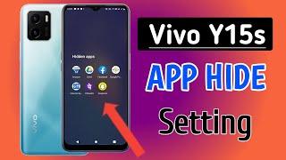 How to Hide Apps in Vivo Y15s l Lock Apps in Vivo Y15s | vivo y15s app hide setting