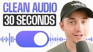 How to REMOVE Background Noise  | AI Clean Audio