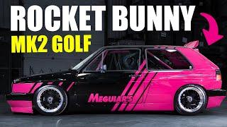  Barn Find Volkswagen Golf  RESTO MOD Custom Show Car  | Rocket Bunny Kit