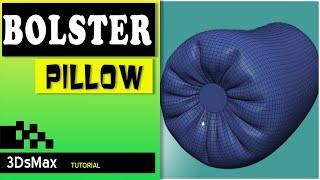 BOLSTER PILLOW  in 3ds max | @Quick3D