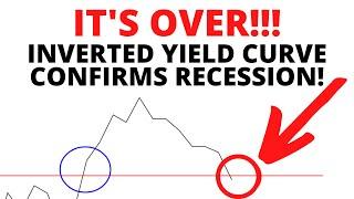 It's Over! Yield Curve Inverts Again! Recession About to Begin - The Stock Market is About to Crash!