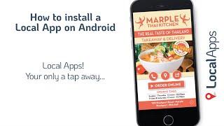 Local App Installation - Android