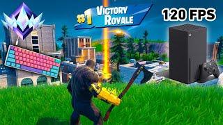 Fortnite Unreal Ranked Reload | Xbox Series X | Keyboard & Mouse Gameplay | 120 FPS | Duo