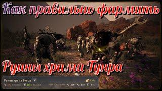 Black Desert / BD: Как правильно фармить спот Руины храма Тунра (Улу-Кита)