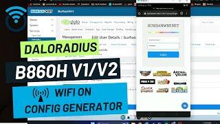 Firmware B860H v1 wifi ON Daloradius - Openclash | Burhanwrt