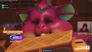 POTG! HARBLEU HAMMOND GAMEPLAY OVERWATCH 2 SEASON 13 TOP 500