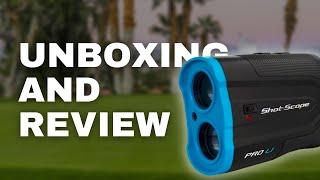 Unboxing and reviewing the Shot Scope PRO L1 laser rangefinder