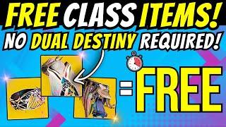 Get FREE EXOTIC CLASS ITEMS! No DUAL DESTINY Required, How to Get Fast & Easy! Destiny 2 Revenant