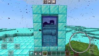 Diamond World Minecraft. Diamond Portal. No Mods!!!