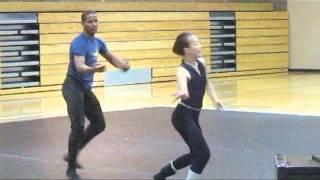 Rehearsal for World Premiere by Christopher Wheeldon - 2011 Vail International Dance Festival