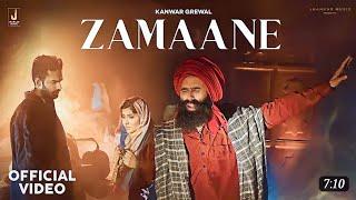 Zamaane Official Video | Kanwar Grewal | Sana Sultaan | Tru Makers | New Hindi Songs 2023