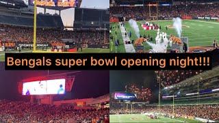 Bengals fans pep rally | who dey nation is energetic at pep rally | amazing atmosphere| must watch!!