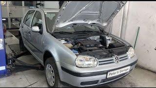 VW Golf 4 1.4i timing belt replacement