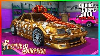 NEW RARE CHRISTMAS CAR, How To Unlock, FREE Xmas Vehicles, MONEY, GTA 5 DLC 2024 (GTA Online Update)