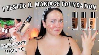 I TESTED IL MAKIAGE FOUNDATION SO YOU DON'T HAVE TOO | FIRST IMPRESSION / REVIEW | 2020