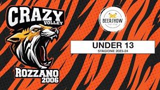 U13 - Crazy Volley Rozzano vs Vittorio Veneto